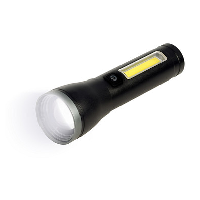 BEAM Taschenlampe 1000 Lumen, schwarz