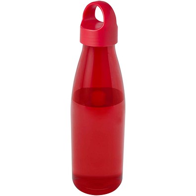 Bergen Trinkflasche aus recyceltem Kunststoff 800 ml, rot