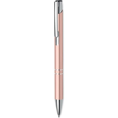 Druckkugelschreiber Reluxe, blaue Mine, roségold