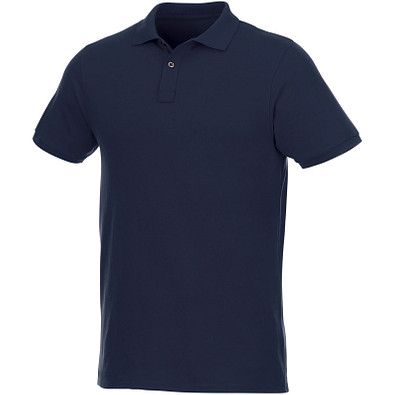 ELEVATE Herren Kurzarm Poloshirt Beryl aus Bio-Recyclingmaterial, dunkelblau, XXXL