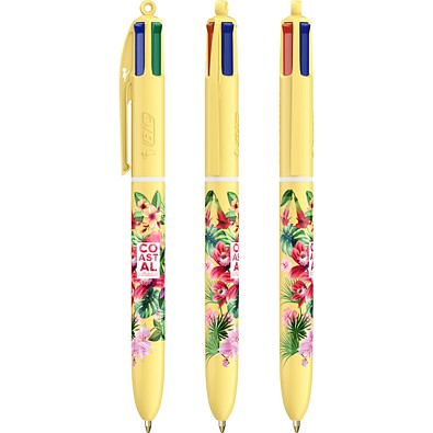 BIC® 4 Colours® Pastell Pastellgelb