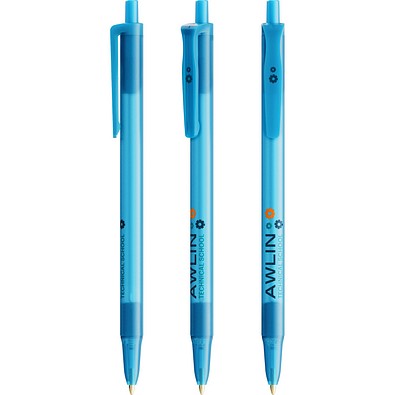 BIC® Clic Stic Kugelschreiber Gefrostetes Blau Blaue Tinte