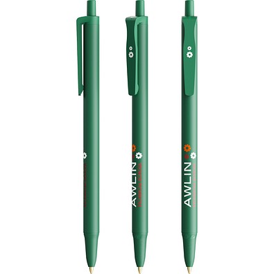BIC® Clic Stic Kugelschreiber Grün Blaue Tinte