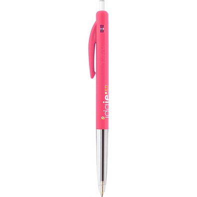 BIC® M10® Clic Kugelschreiber Pink Blaue Tinte