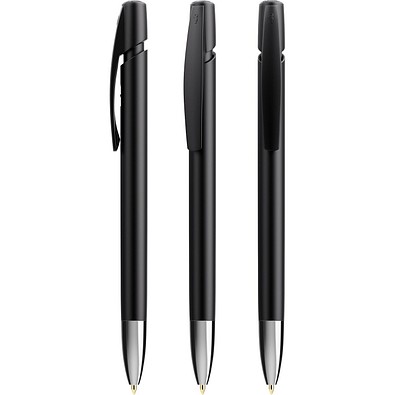 BIC® Media Clic Advance ballpen Schwarz Blaue Tinte