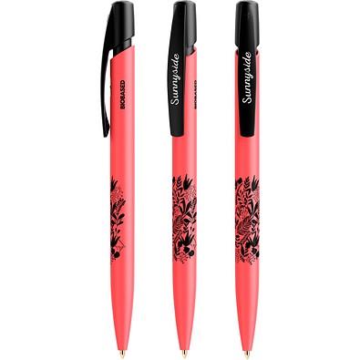 BIC® Media Clic BIO Based Kugelschreiber Rot Blaue Tinte