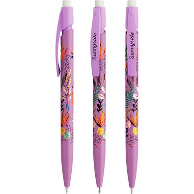 BIC® Media Clic Druckbleistift Lila Weiß