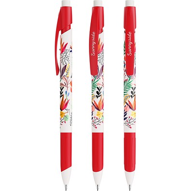 BIC® Media Clic Grip Ecolutions® Druckbleistift Weiß/Rot