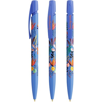 BIC® Media Clic Kugelschreiber Blau Blaue Tinte