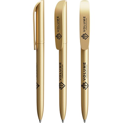 BIC® Super Clip Glacé Goldglace Schwarz Tinte