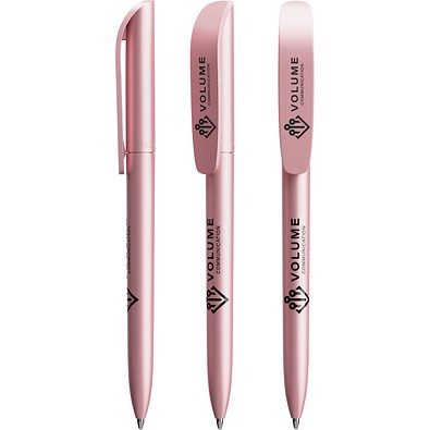 BIC® Super Clip Glacé Rosa Glace Schwarz Tinte