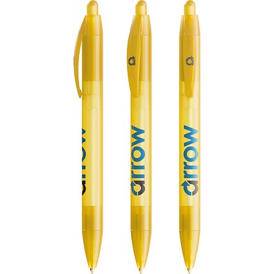 BIC® Wide Body Gefrostetes Gelb Blaue Tinte