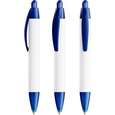 BIC® Wide Body Mini Digital ballpen Gefrostetes Dunkelblau Blaue Tinte