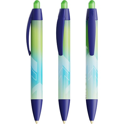 BIC® Wide Body Mini Digital ballpen Marineblau Blaue Tinte