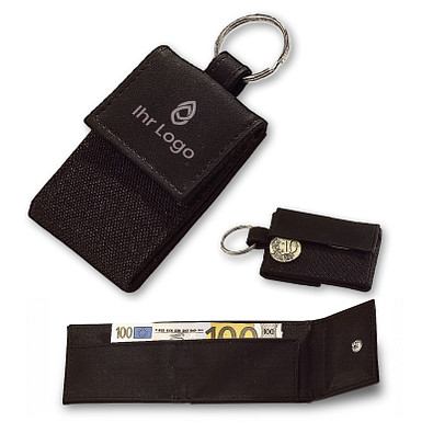 BLACKMAXX® Minibörse MoneyOrganizer, schwarz