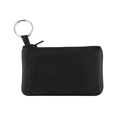 Blackmaxx® Rindsleder Schlüsseltasche CowDeLuxe, schwarz