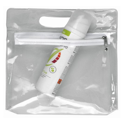 Blackmaxx® Sicherheitstasche FlightBag transparent