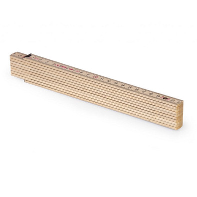 Metrie® Holz-Zollstock "Block 52", 2 m, natur