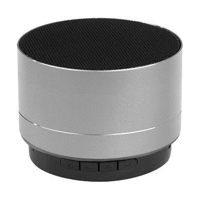 Bluetooth Lautsprecher aus Aluminium, grau