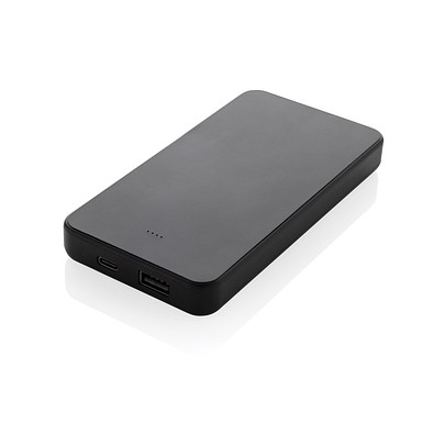 Boostcore 10.000mAh Powerbank aus RCS rec. Kunststoff, schwarz