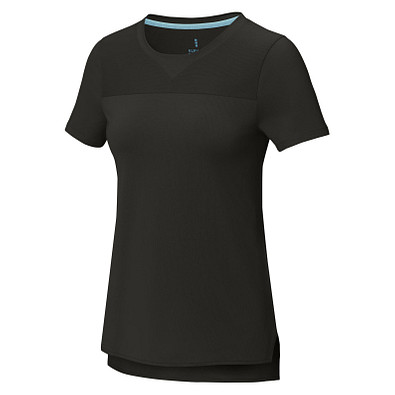 Borax Cool Fit T-Shirt aus recyceltem  GRS Material für Damen, schwarz, XL