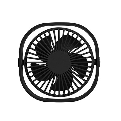 Tischventilator, schwarz