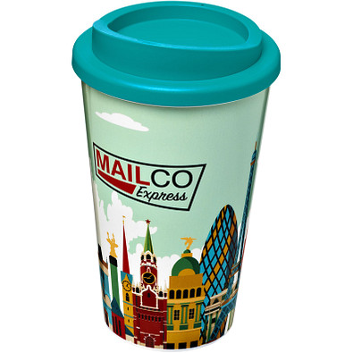 Brite-Americano Isolierbecher, 350 ml, aquablau