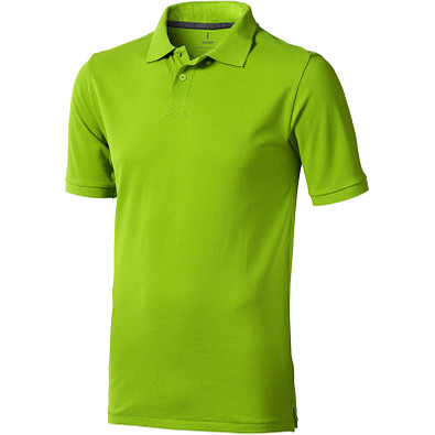 ELEVATE Herren Poloshirt Calgary, apfelgrün, XXXL