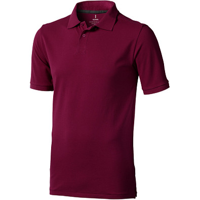 ELEVATE Herren Poloshirt Calgary, bordeaux, XXL