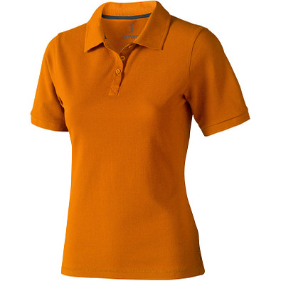 ELEVATE Damen Poloshirt Calgary, orange, XS