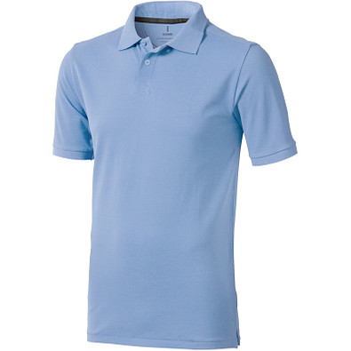 ELEVATE Herren Poloshirt Calgary, hellblau, XS