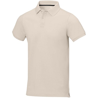 Calgary Poloshirt für Herren, Sandstone, 3XL