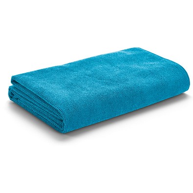 CALIFORNIA. Strandtuch aus Mikrofaser (250 g/m²), Hellblau