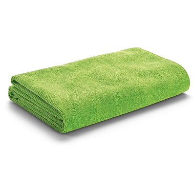 CALIFORNIA. Strandtuch aus Mikrofaser (250 g/m²), Hellgrün