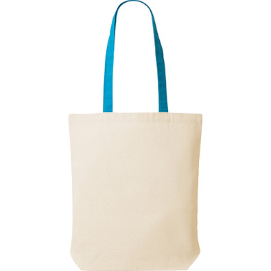 Canvas Tasche Shoppy Colour, hellblau