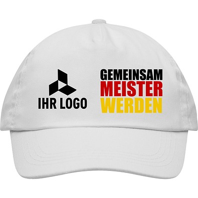 Cap Fan-Edition mit WM-Motiv Meister plus Logofläche
