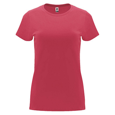 Capri T-Shirt für Damen, Chrysanthemum Red, M