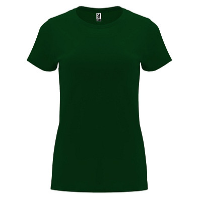Capri T-Shirt für Damen, dunkelgrün, 2XL