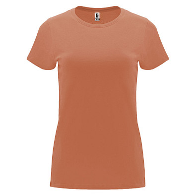 Capri T-Shirt für Damen, Greek Orange, 2XL