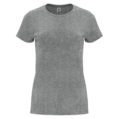 Capri T-Shirt für Damen, Marl Grey, 2XL