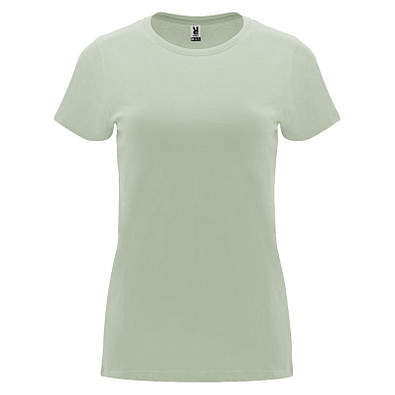 Capri T-Shirt für Damen, Mist Green, 2XL