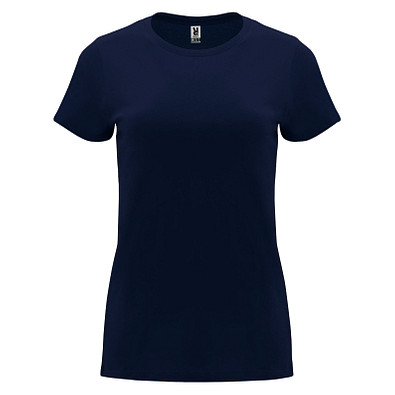 Capri T-Shirt für Damen, Navy Blue, 2XL
