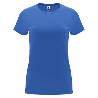 Capri T-Shirt für Damen, Riviera Blue, M