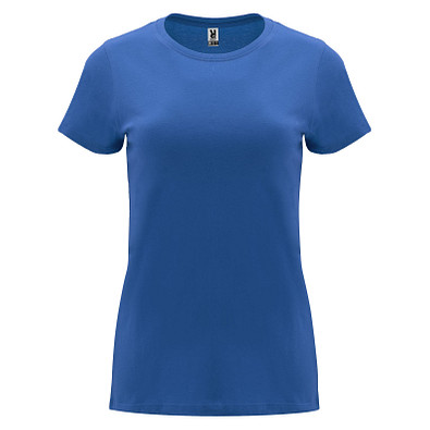 Capri T-Shirt für Damen, Royal, 2XL