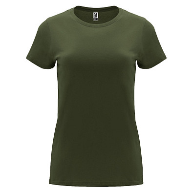 Capri T-Shirt für Damen, Venture Green, M