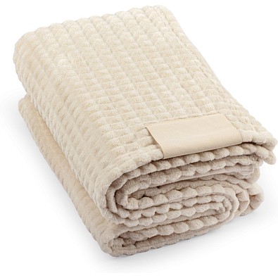 CELINE Decke mit Aufnäher, Beige