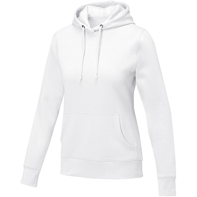 Charon Damen Kapuzenpullover, weiss, 4XL