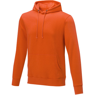 Charon Herren Kapuzenpullover, orange, S