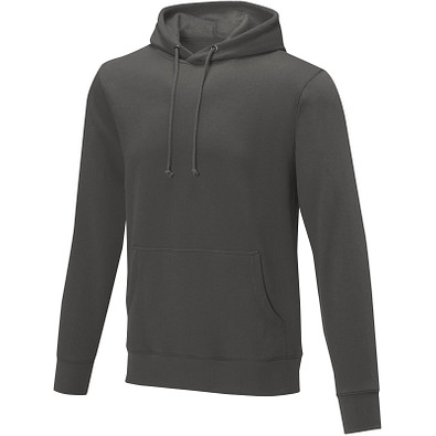 Charon Herren Kapuzenpullover, storm grey, S