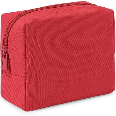 CHLOE. Kosmetiktasche aus hochdichtem 600D-Polyester, Rot